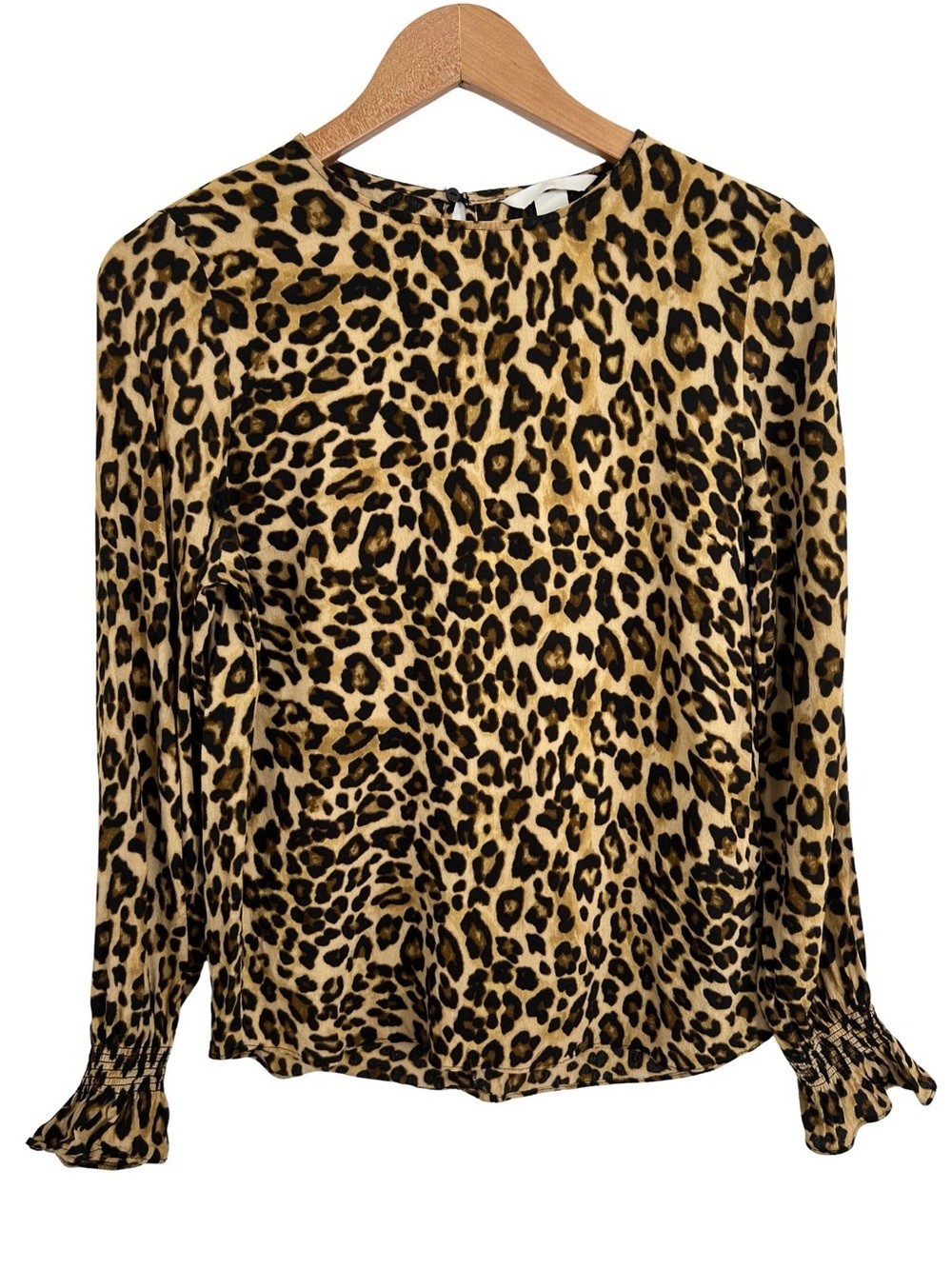 H&M Leopard Top Womens Size 6
